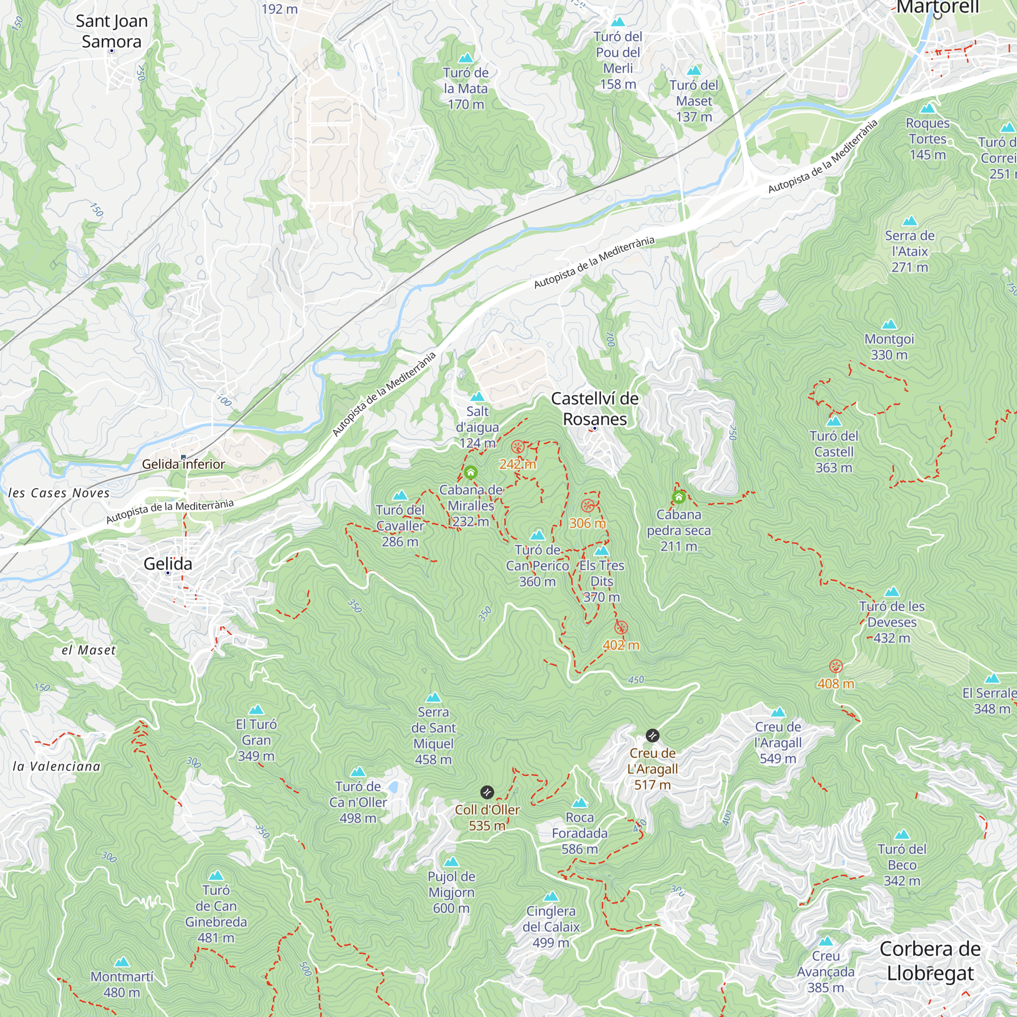 Cabana de Pastor map