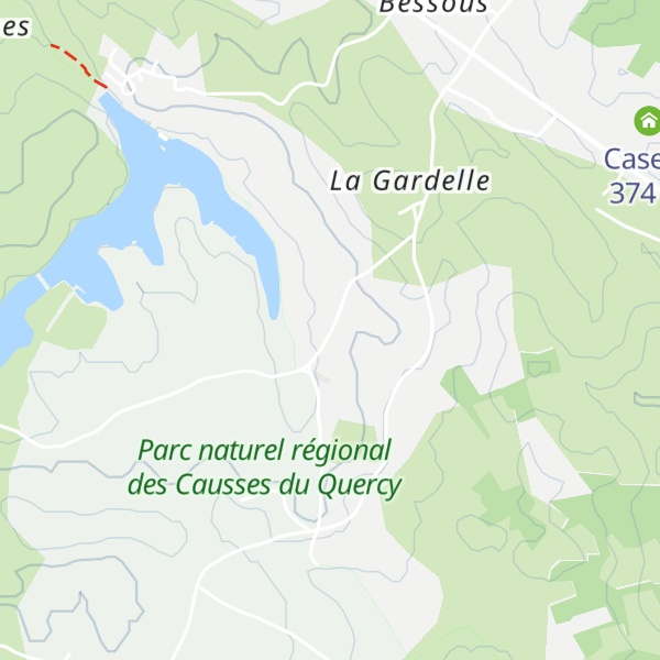 Map of Caselle