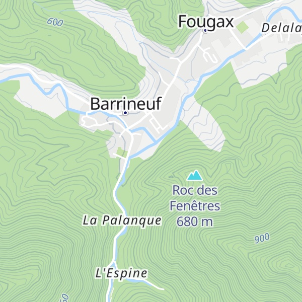 Map of Gîte du Rasteille