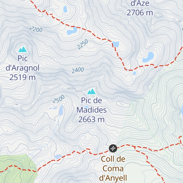 Map of Pic de Madides