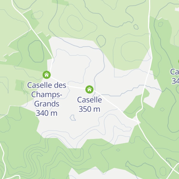Map of Caselle