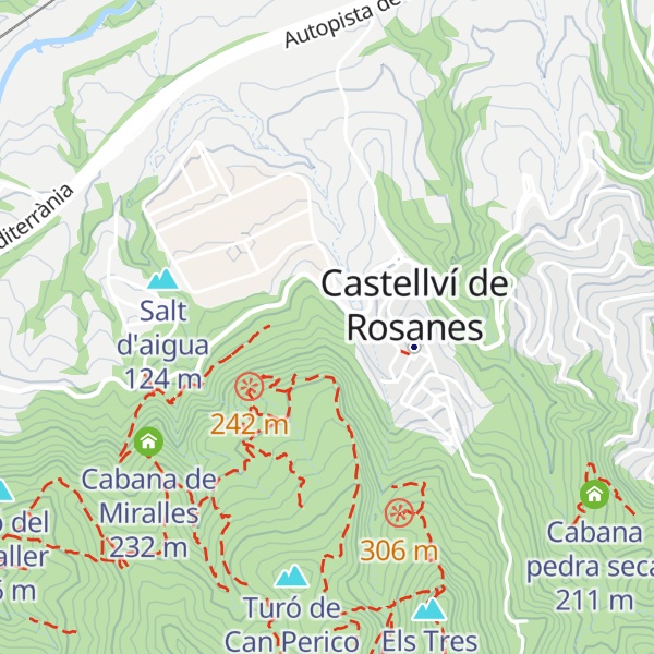 Map of Cabana de Pastor