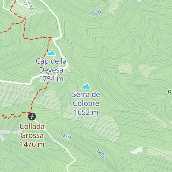 Map of Serra de Colobre