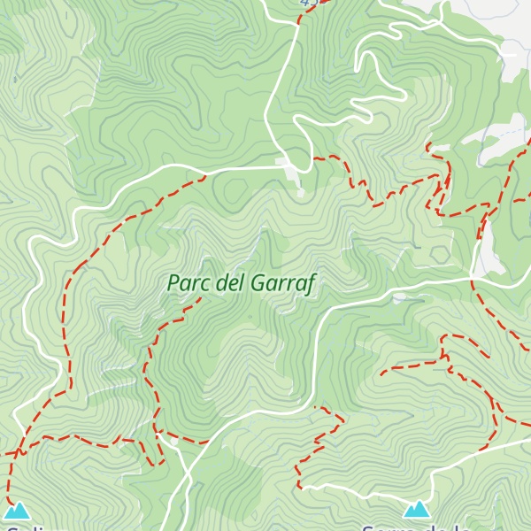 Map of Penya d'en Ferris