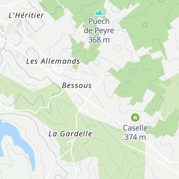 Map of Caselle