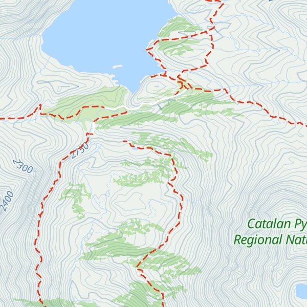 Map of Refuge du Lanoux (Maison des Ingénieurs)