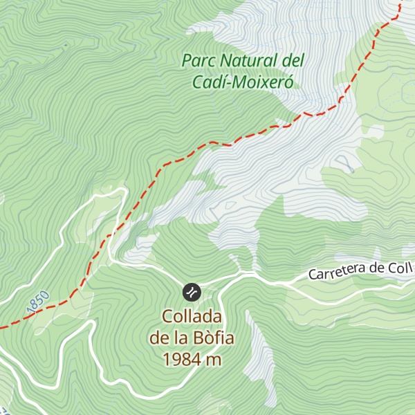 Map of Roc Negre