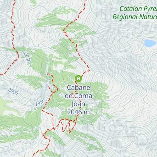 Map of Cabane de Coma Joan