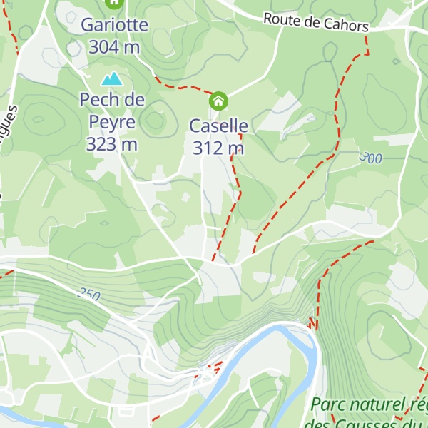 Map of Caselle