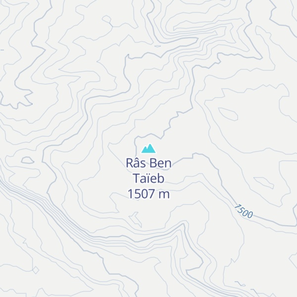 Map of Râs Ben Taïeb
