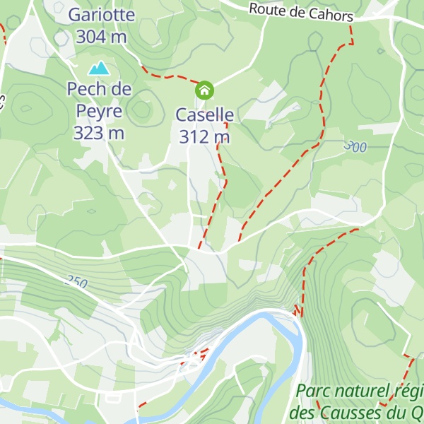Map of Caselle