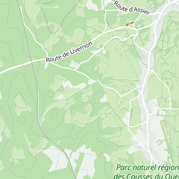Map of Caselle
