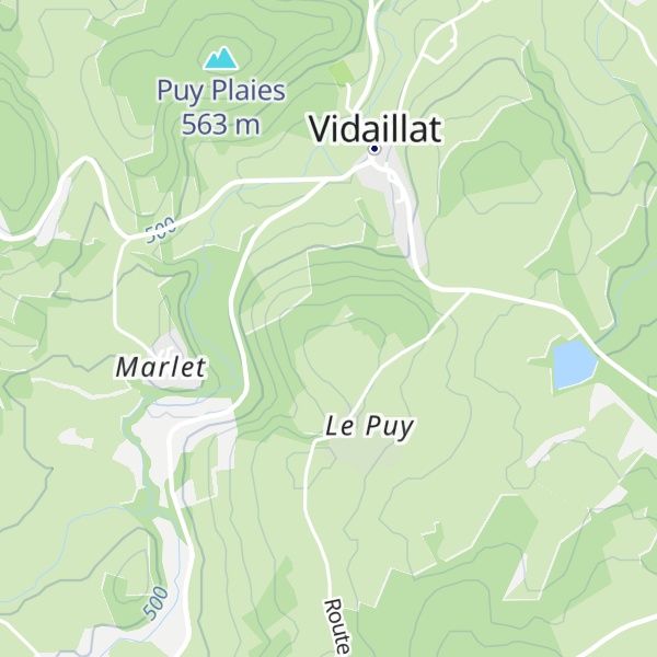 Map of Chatagnon