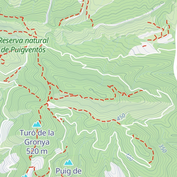 Map of Puig Ventós