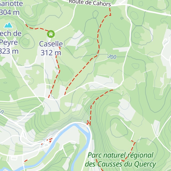 Map of Caselle