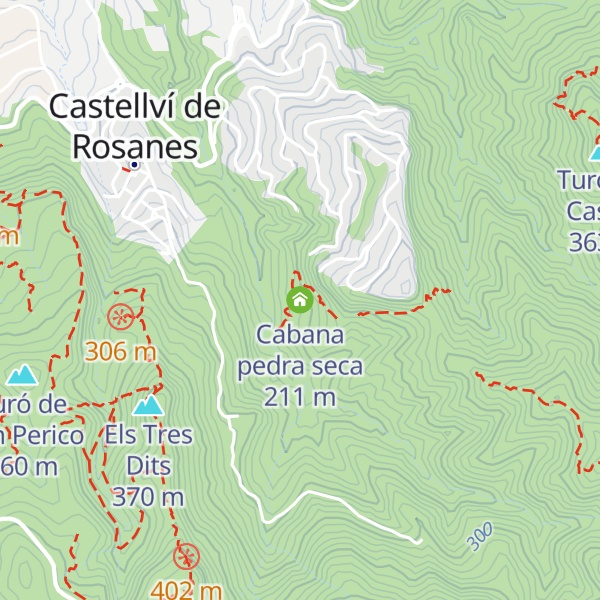 Map of Cabana pedra seca