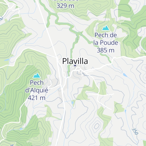 Map of Gîte de la Borde