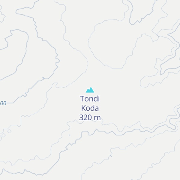 Map of Tondi Koda