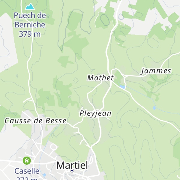 Map of Caselle