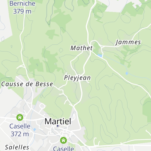 Map of Caselle
