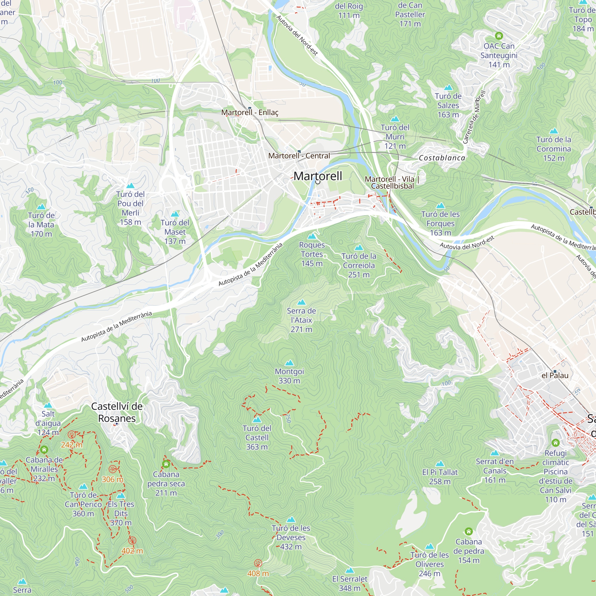 Cabana de pedra seca map