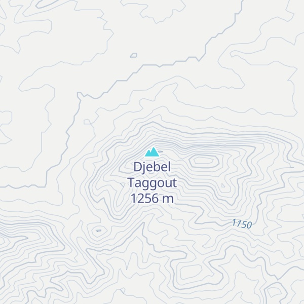 Map of Djebel Taggout