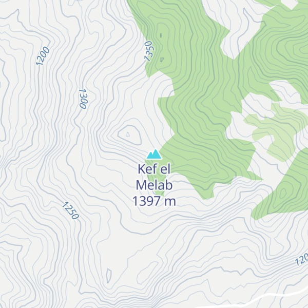 Map of Kef el Melab