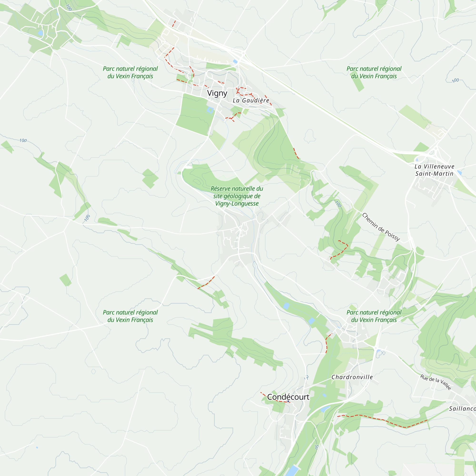 Gîte map