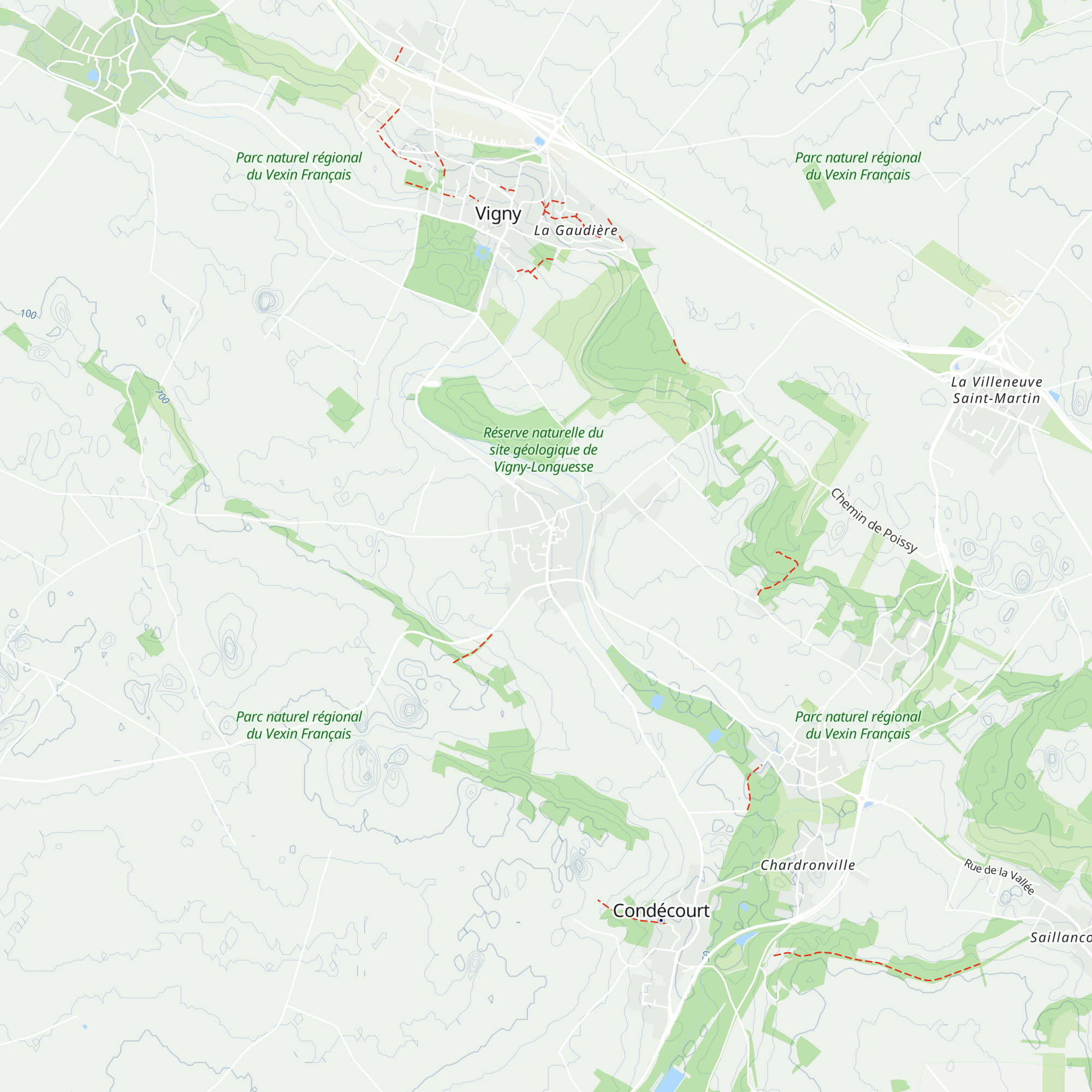 Gîte map