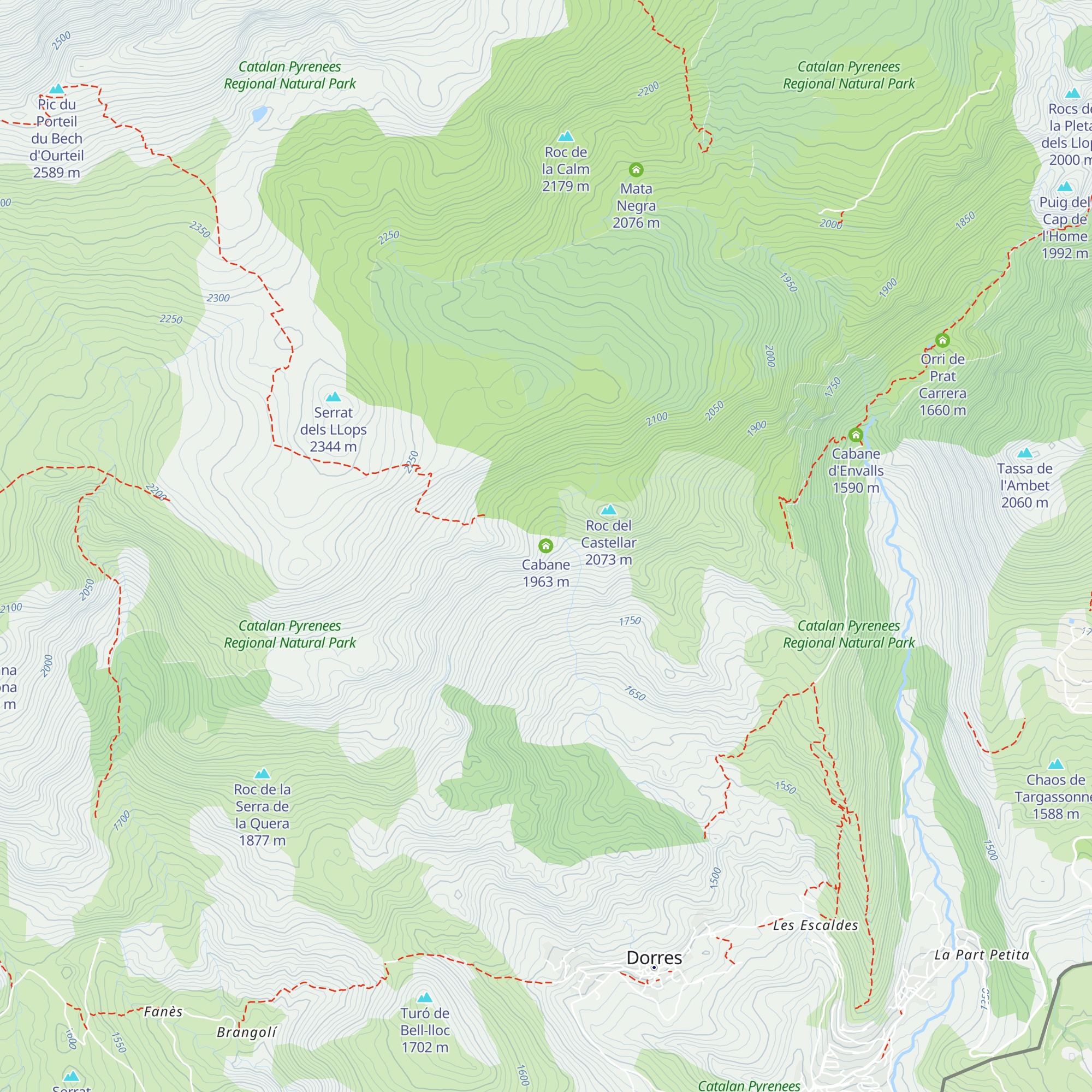 Cabane map