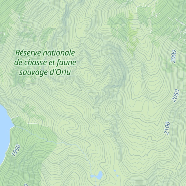 Map of Pic de Parau