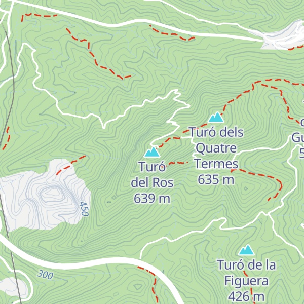 Map of Turó del Ros