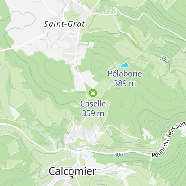 Map of Caselle