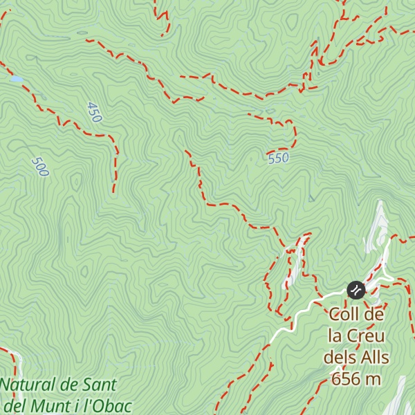Map of Turó del Regal