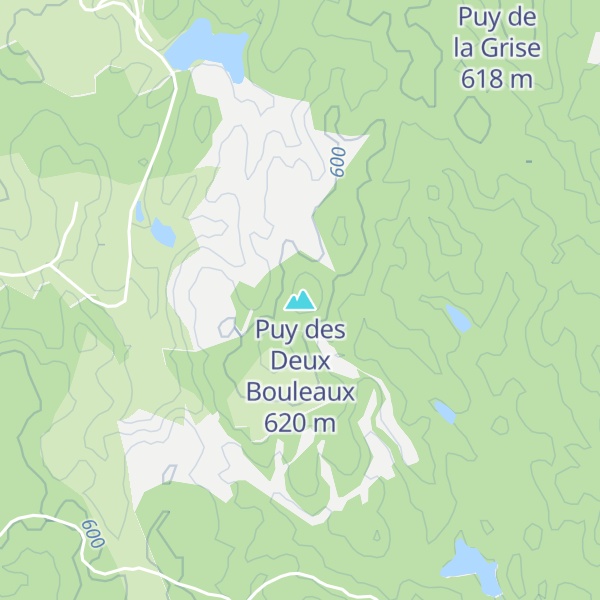 Map of Puy des Deux Bouleaux