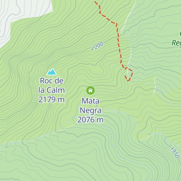 Map of Mata Negra