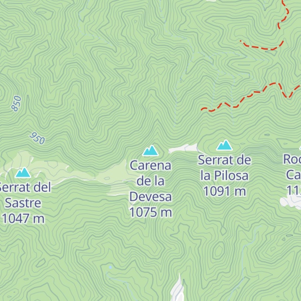 Map of Carena de la Devesa