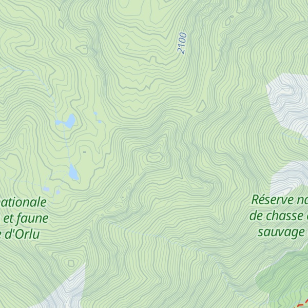 Map of Pic de Pinet
