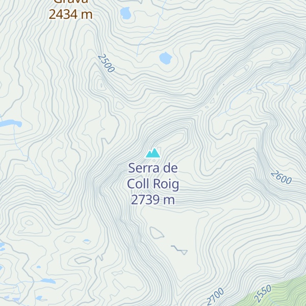 Map of Serra de Coll Roig