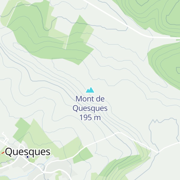 Map of Mont de Quesques