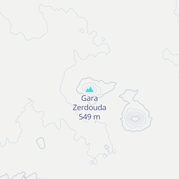 Map of Gara Zerdouda