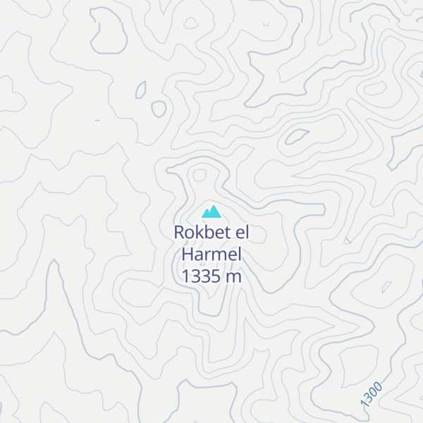 Map of Rokbet el Harmel