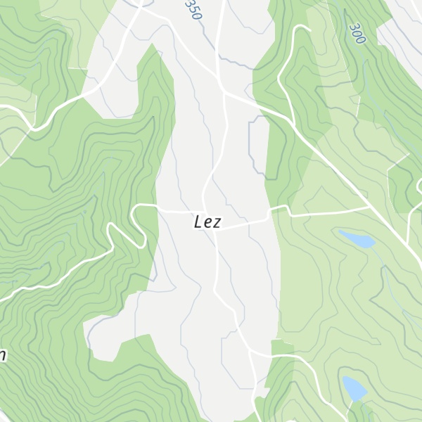 Map of Gîtes de Lez