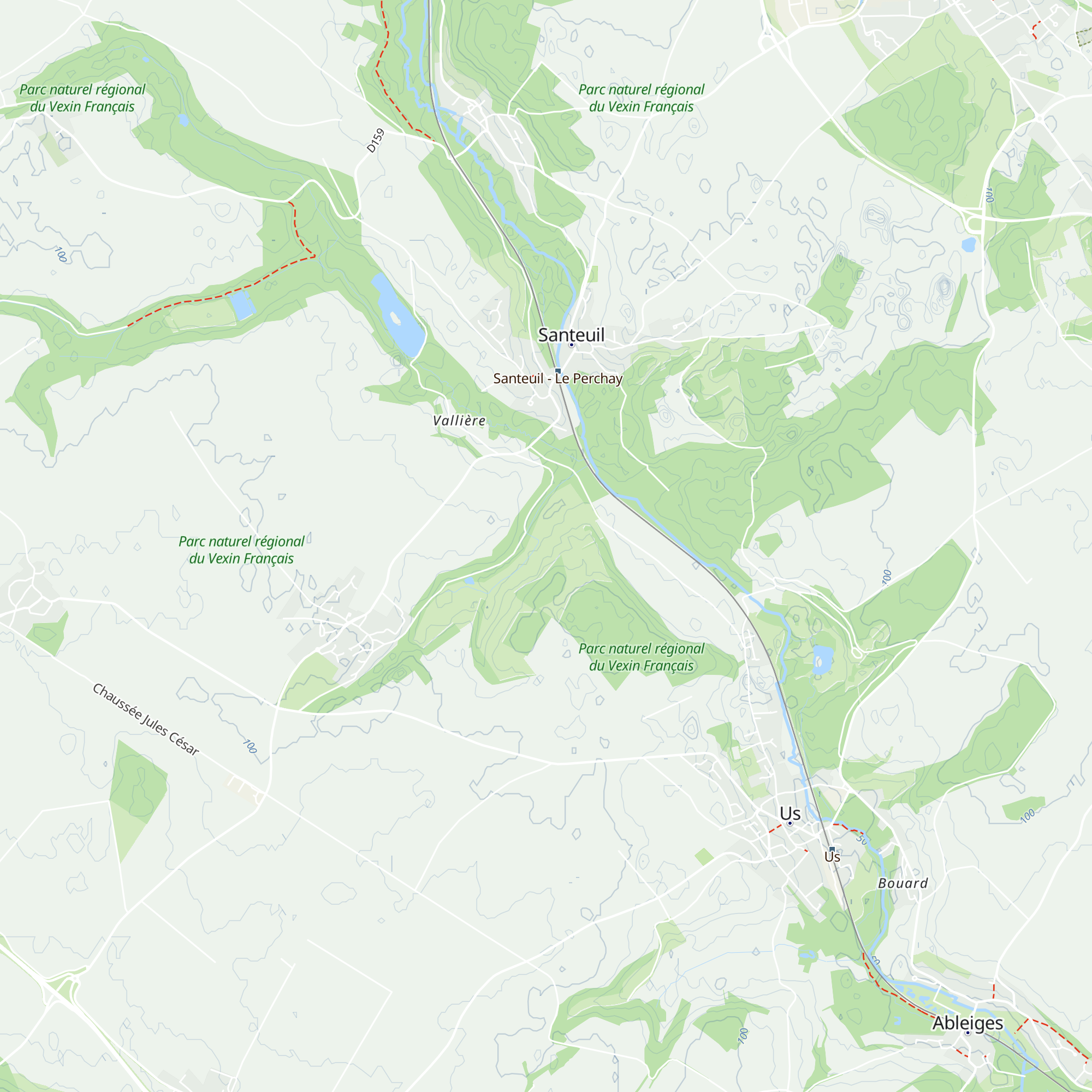 Gîte du Cornouiller map