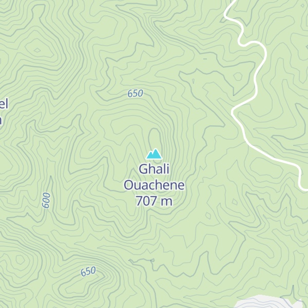 Map of Ghali Ouachene