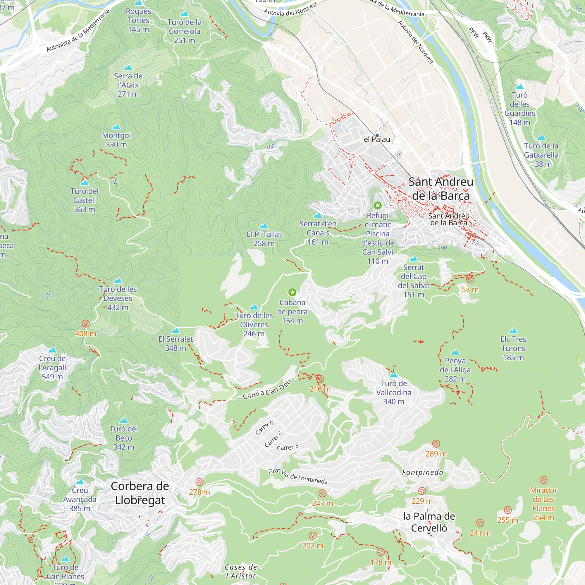 Cabana de pedra map