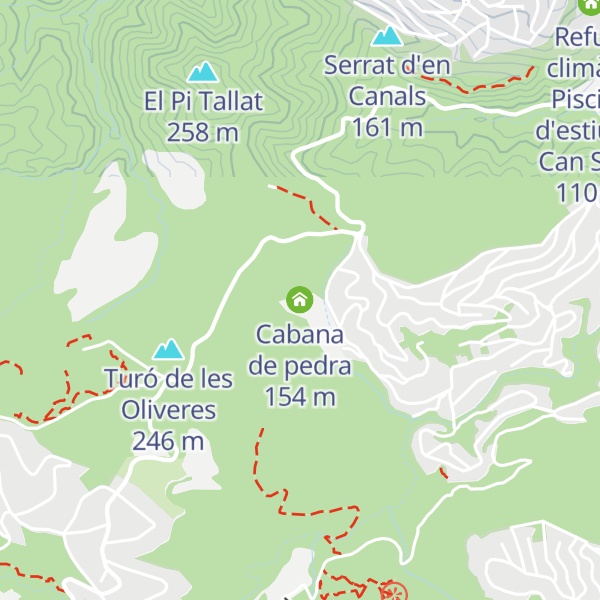 Map of Cabana de pedra