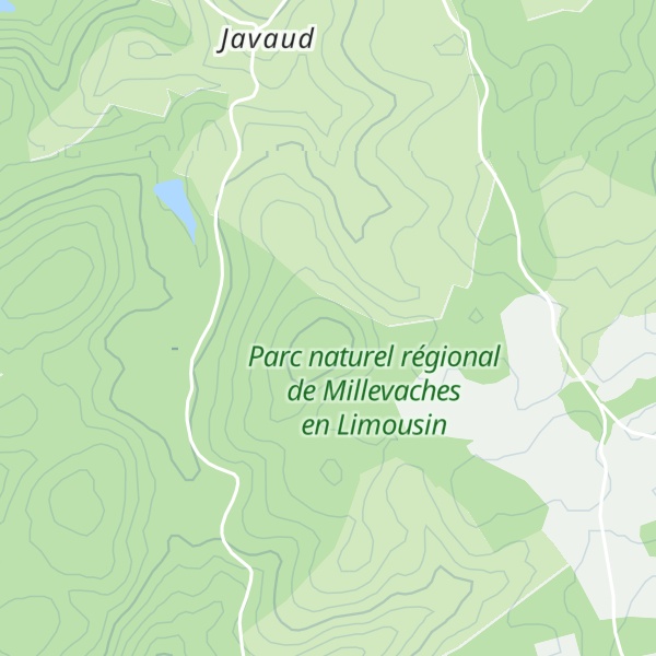 Map of Puy Nègre