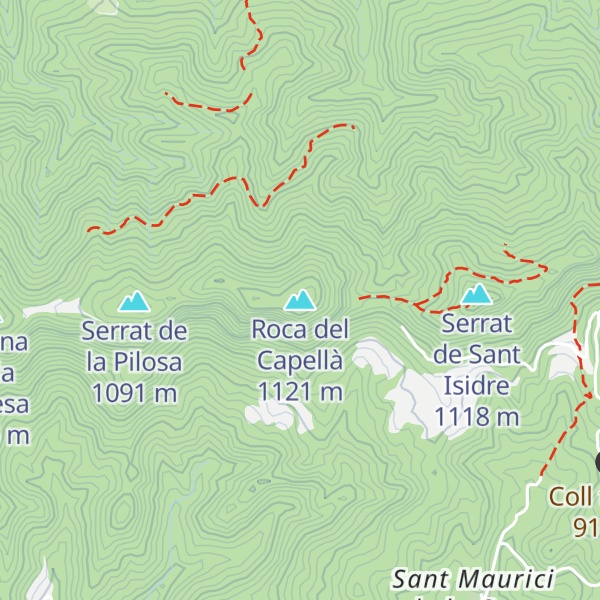 Map of Roca del Capellà