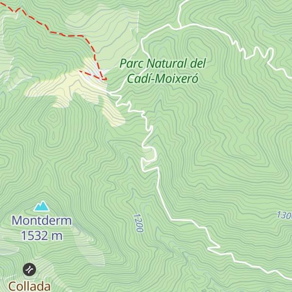 Map of Refugi d'Erols